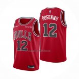 Camiseta Chicago Bulls Ayo Dosunmu NO 12 Icon 2021-22 Rojo